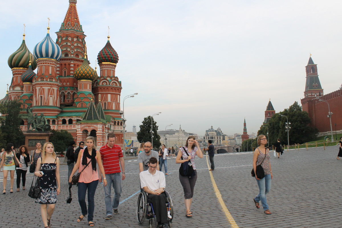 Jugendforum / Jugendbegegnung für behinderte und nicht behinderte Jugendliche in Moskau